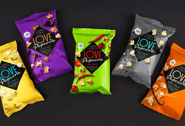 爆米花食品包裝設計