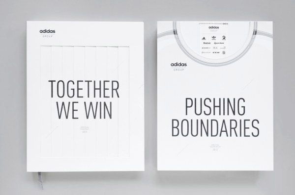 濟南畫冊設計-阿迪達斯集團畫冊賞析