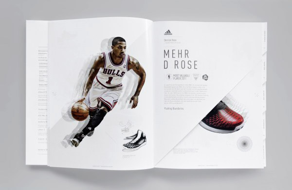 濟南畫冊設計-阿迪達斯集團畫冊賞析