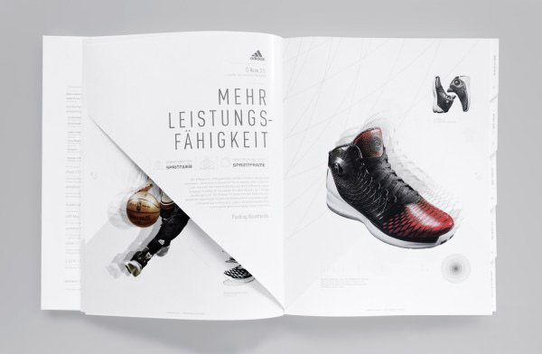 濟南畫冊設計-阿迪達斯集團畫冊賞析