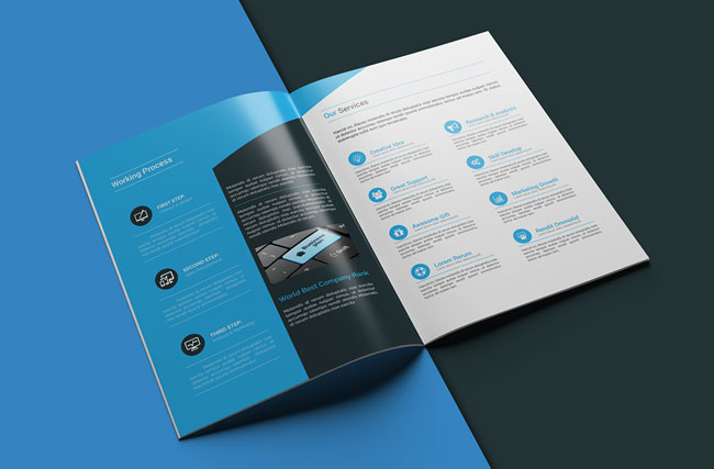 商務畫冊設計欣賞