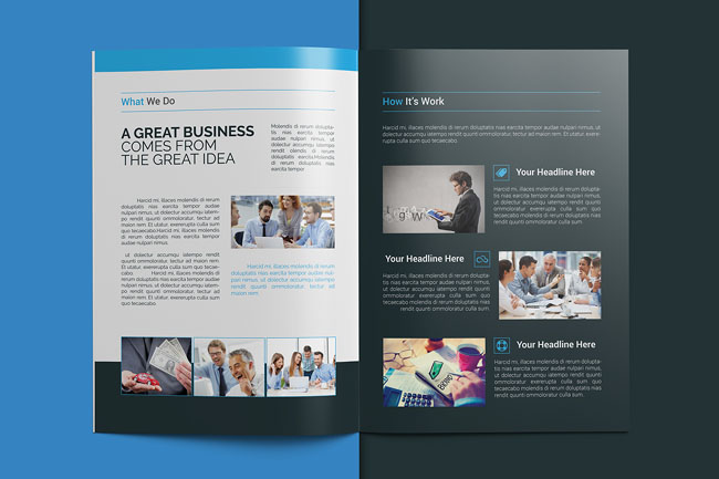 商務畫冊設計欣賞