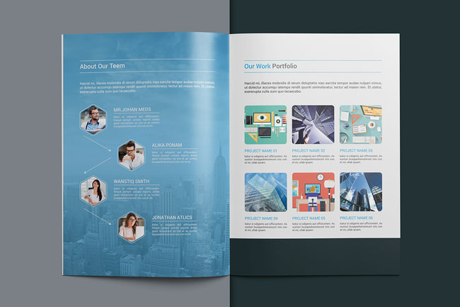 商務畫冊設計欣賞