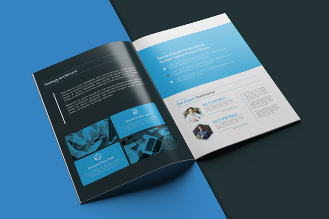 商務畫冊設計欣賞