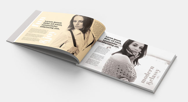 時尚畫冊設計欣賞