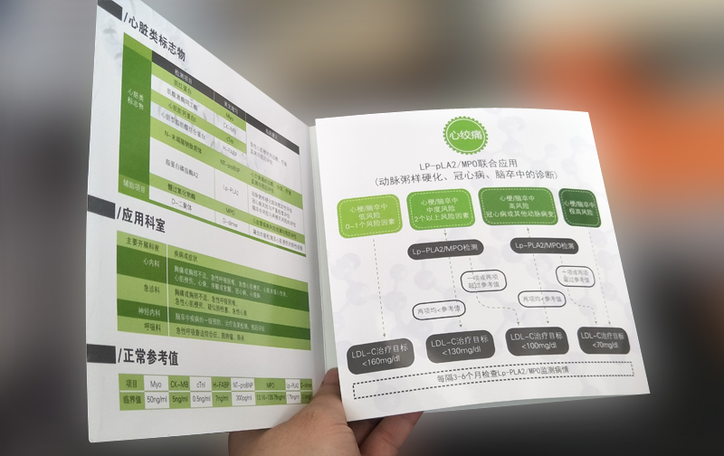 麥田生物方形三折頁設(shè)計