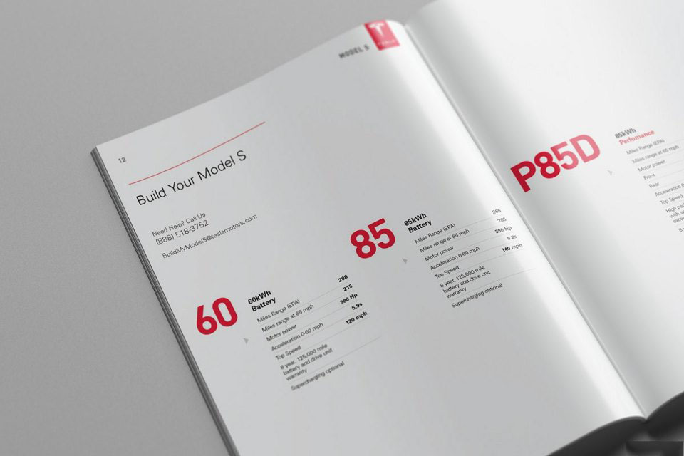 特斯拉汽車模型概念信息畫(huà)冊(cè)設(shè)計(jì)欣賞