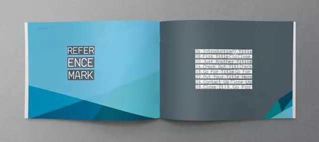 排版中利用對比技巧