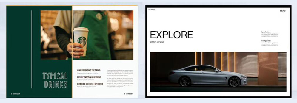 跨屏畫冊(cè)設(shè)計(jì)