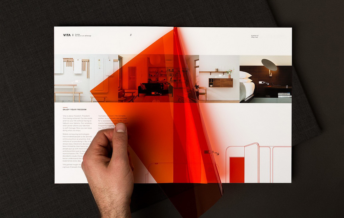 封面鏤空創意畫冊設計