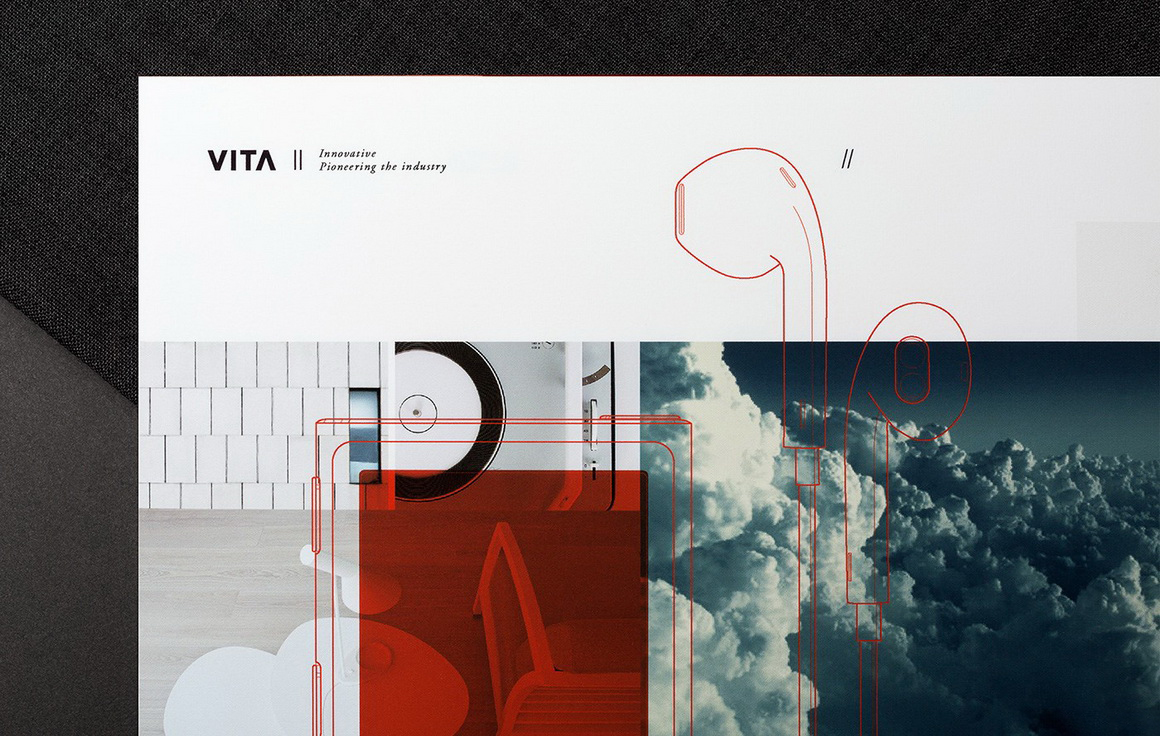 封面鏤空創意畫冊設計